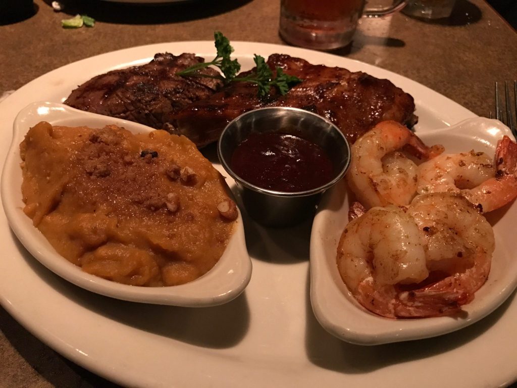 Triple J Steakhouse Steak & Shrimp Special