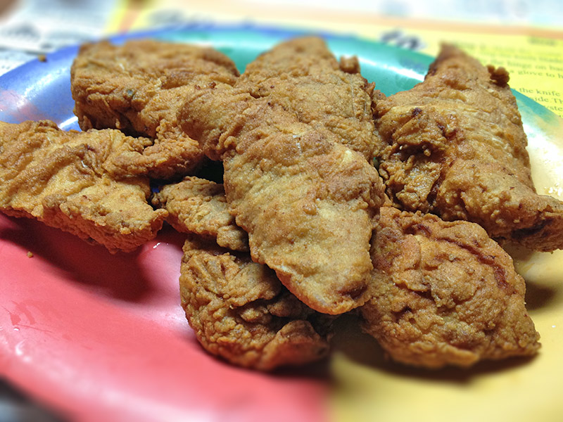 Fried Grouper Throats